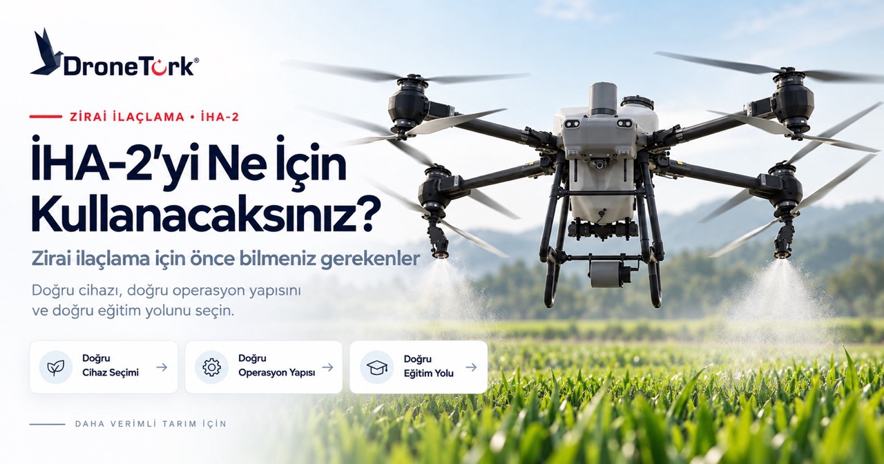DroneTürk İHA-2 Ticari Pilot Eğitimi