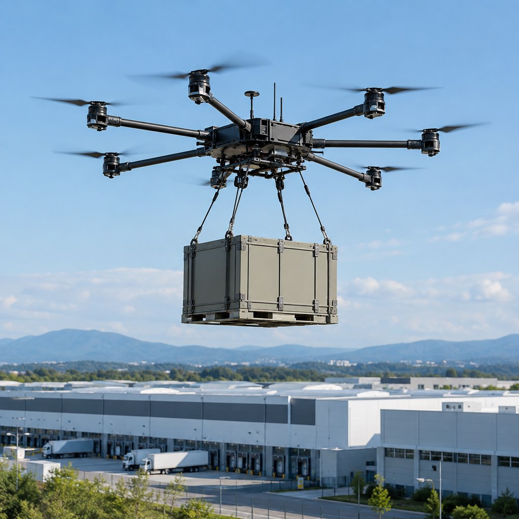 100 Kg Yük, 30 Dakika Uçuş: DRONE VOLT HERCULES 100’ü Tanıttı